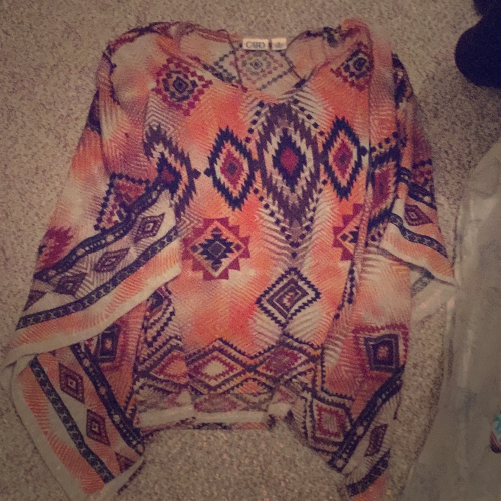Southwestern tunic top